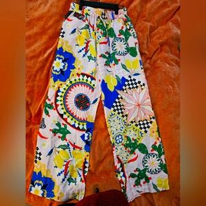 NWT Maeve Straight-Leg Pull-on Silk Pants (Currently On Anthropologie Website)